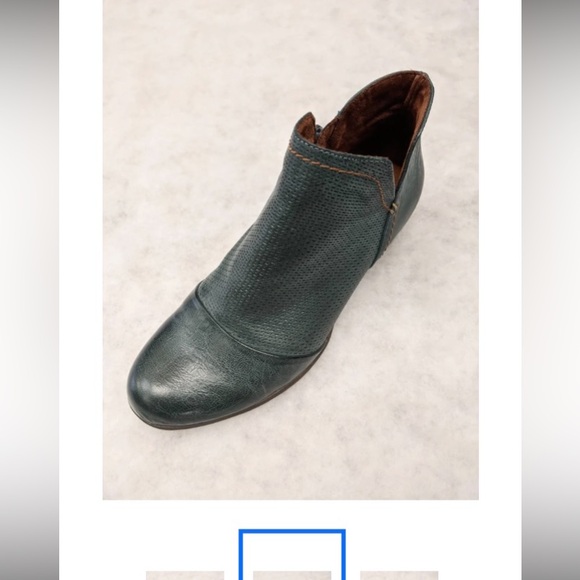 Cobb Hill teal boots - Picture 3 of 13